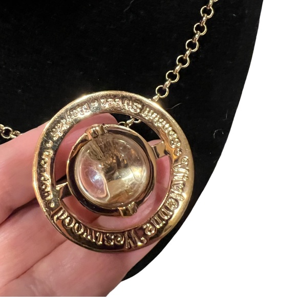 Vivienne Westward Men’s Orb Logo Pendant Necklace - Picture 4 of 4